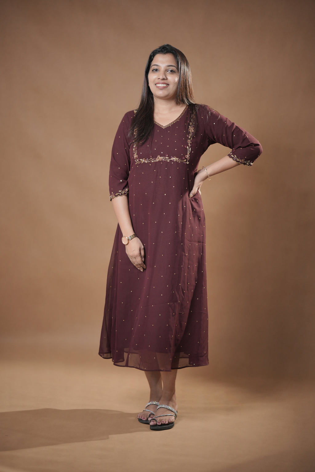 Georgette Aline Top