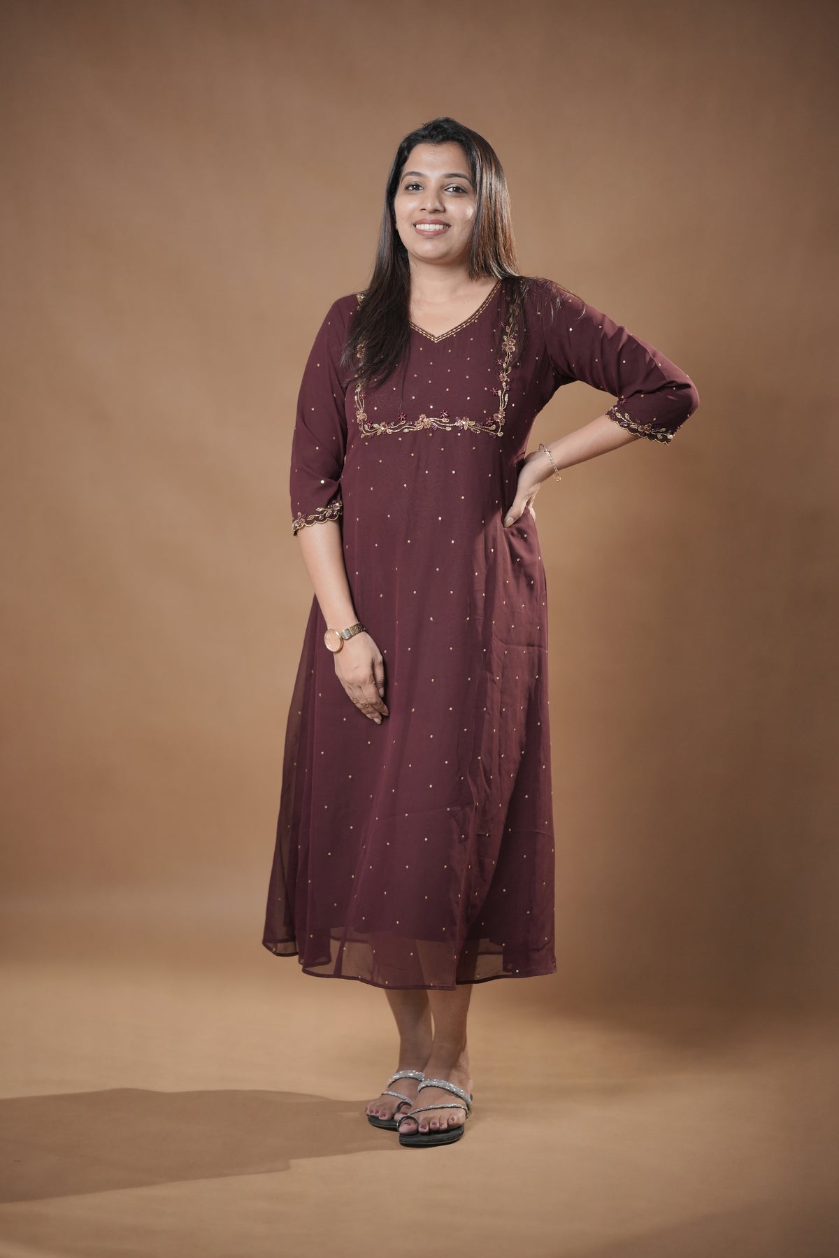 Georgette Aline Top