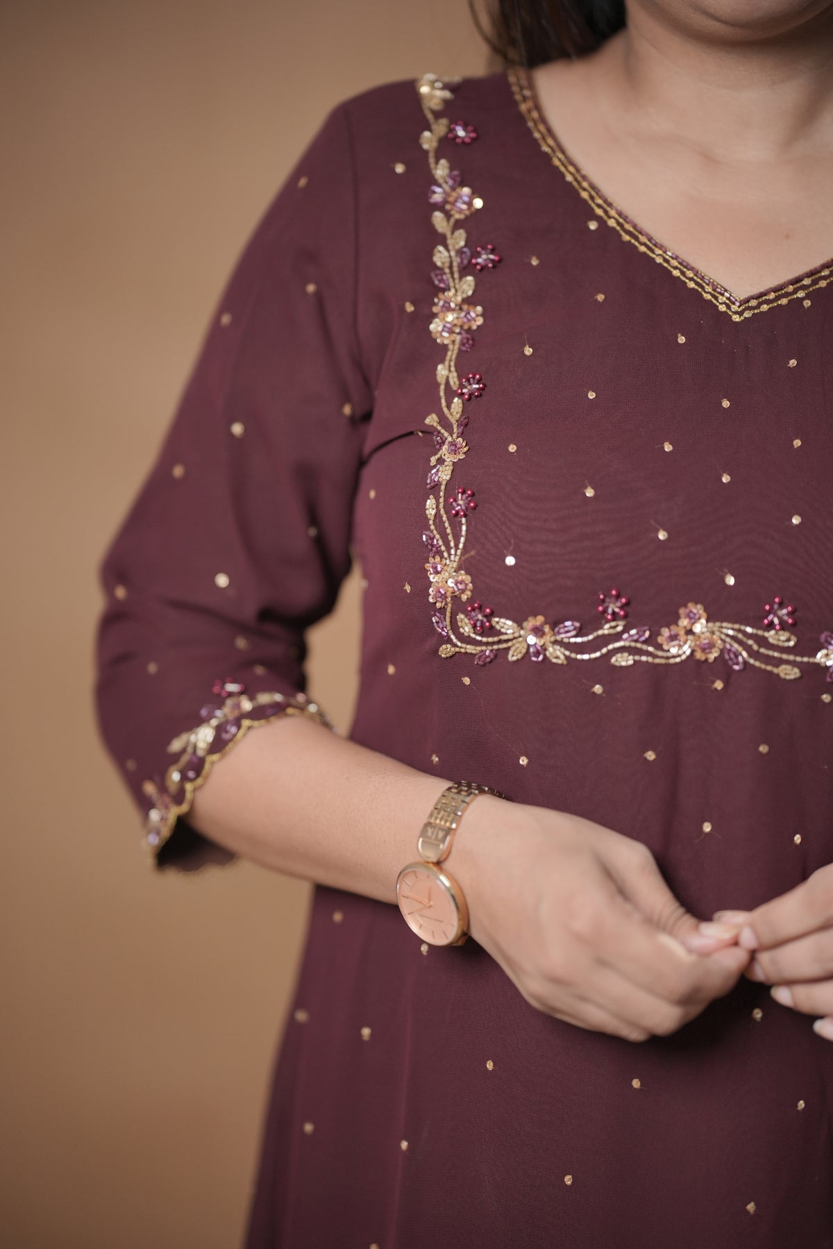 Georgette Aline Top