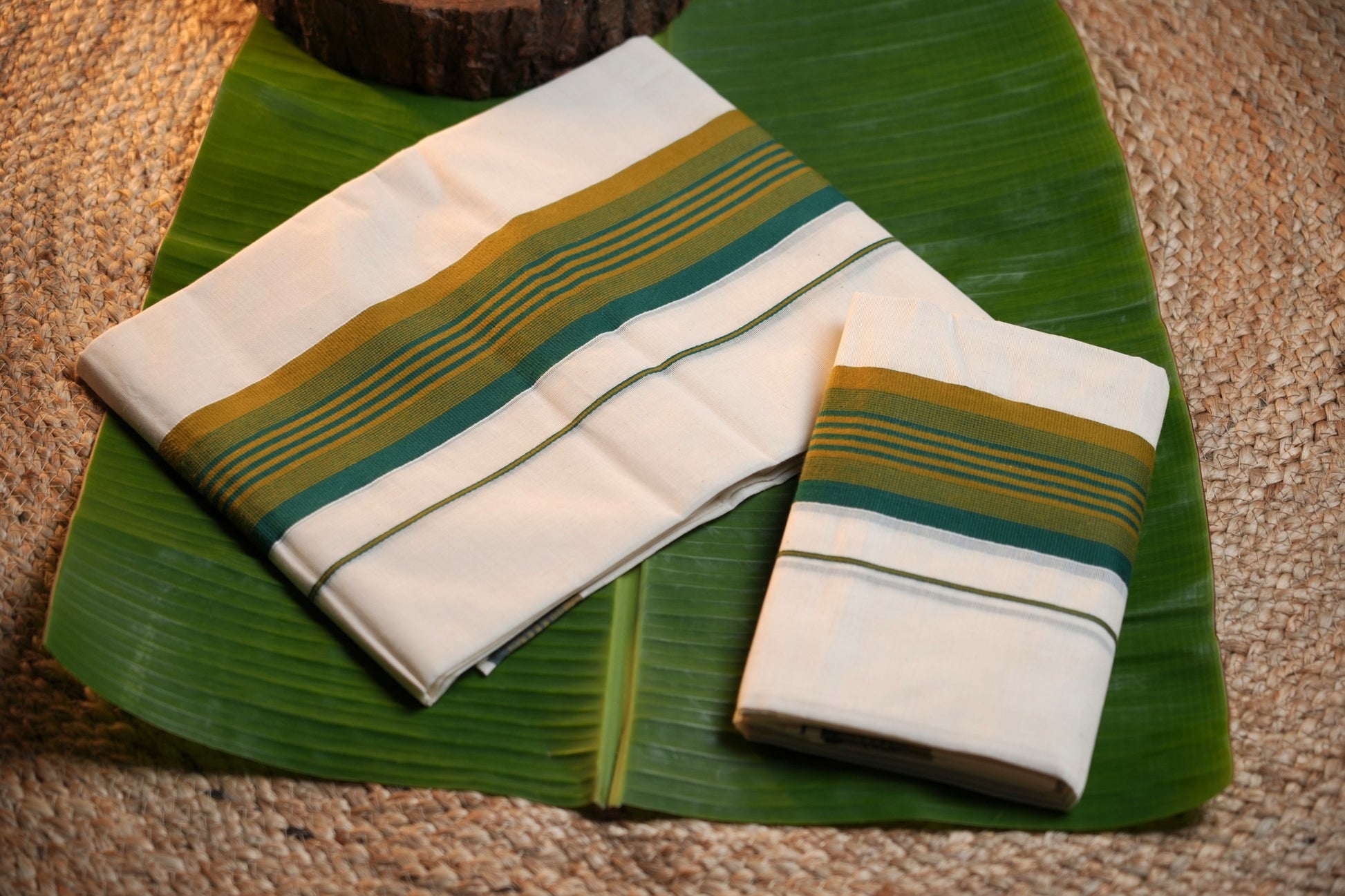 Kerala Traditional Set Mundu -single colour