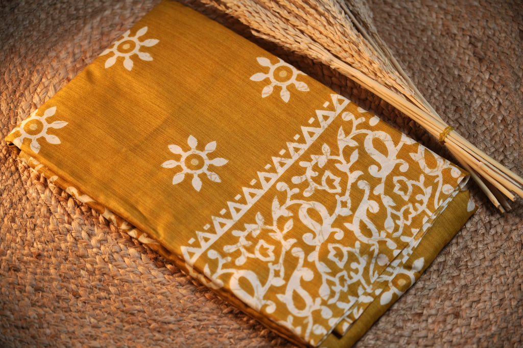 Golden mustard colour