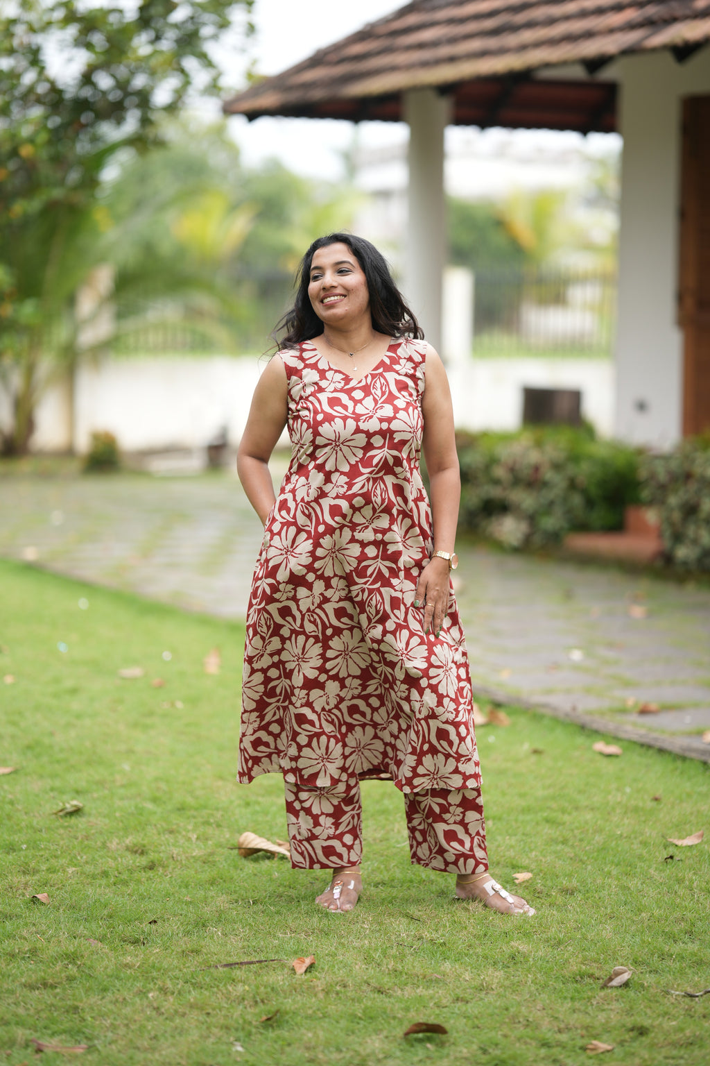 Brick Red Co-ord set