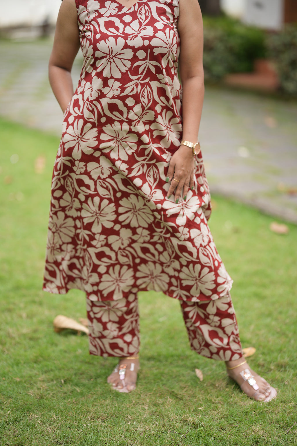 Brick Red Co-ord set