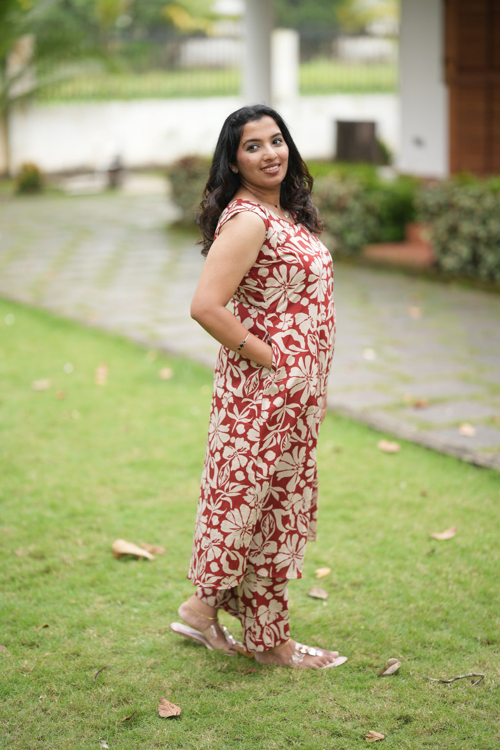 Brick Red Co-ord set