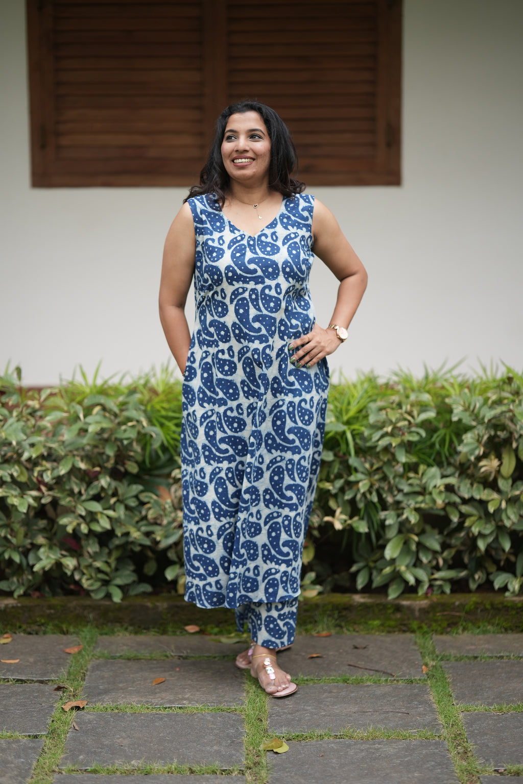 Indigo Co-ord set