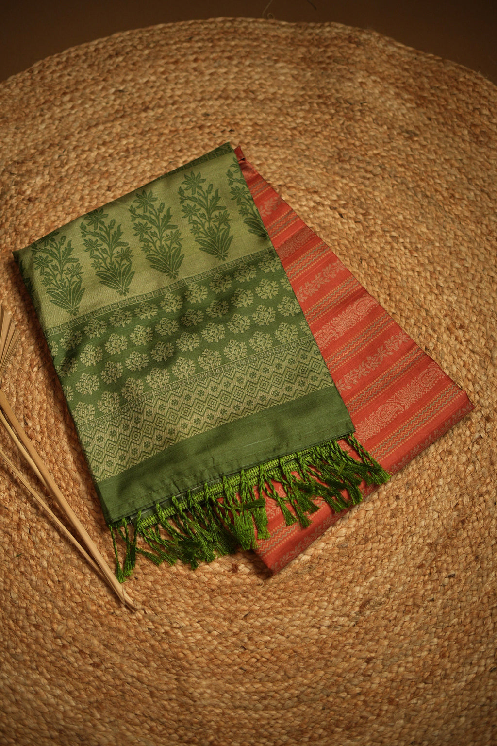 Semi tissue saree