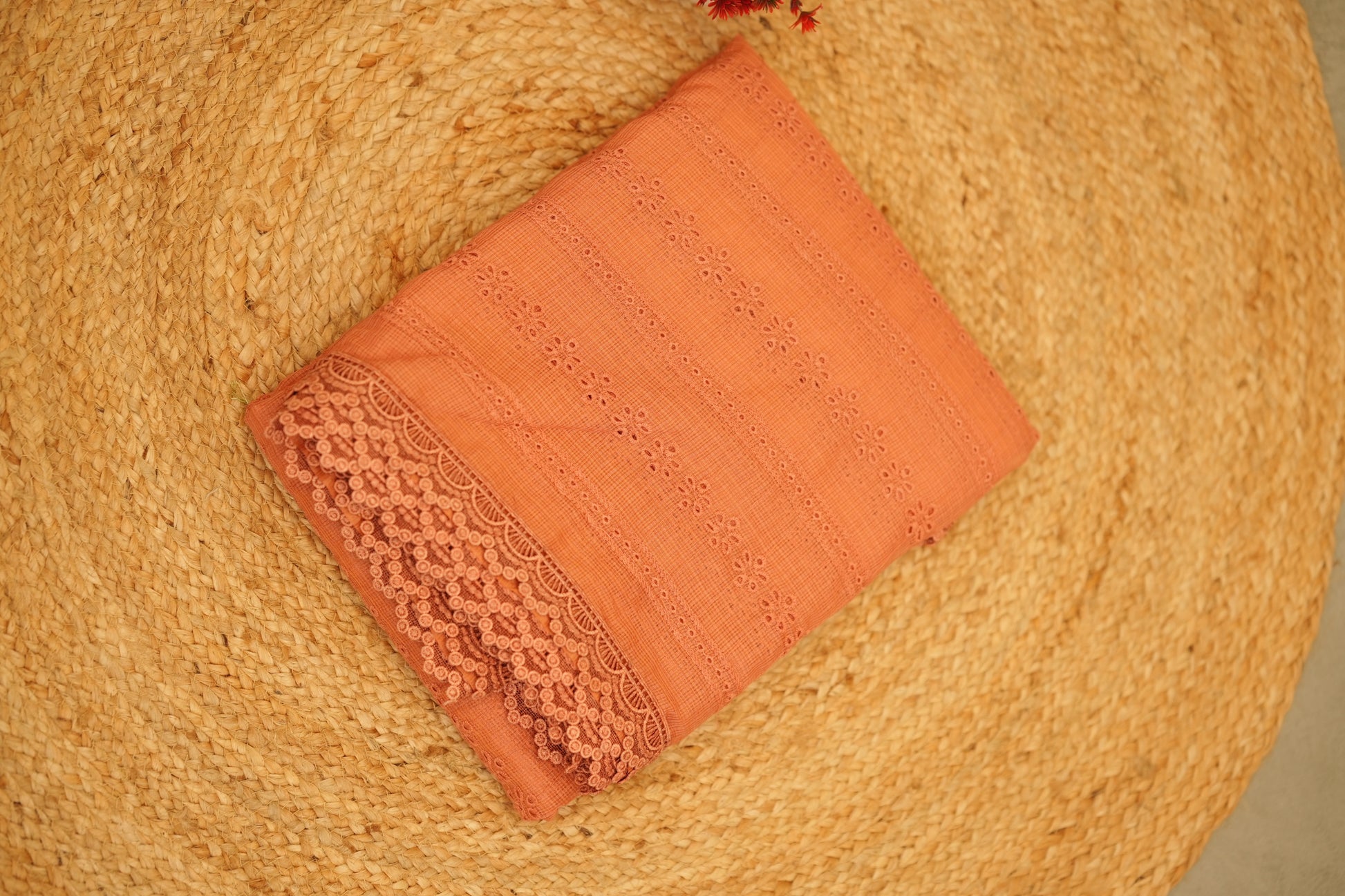 Premium Net Kota with lace border