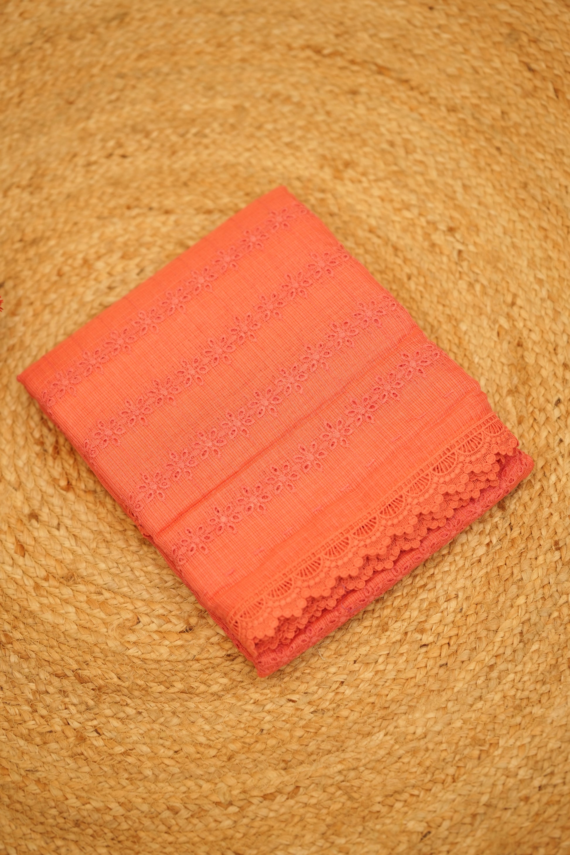 Premium Net Kota with lace border