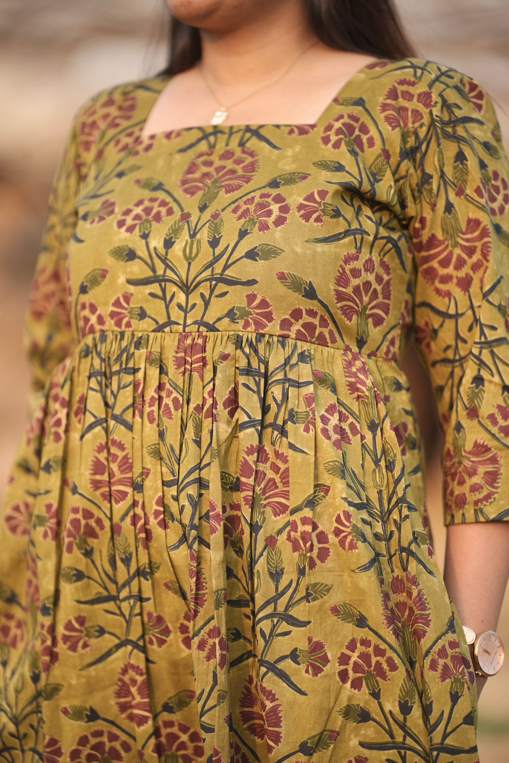 Ira Olive Top
