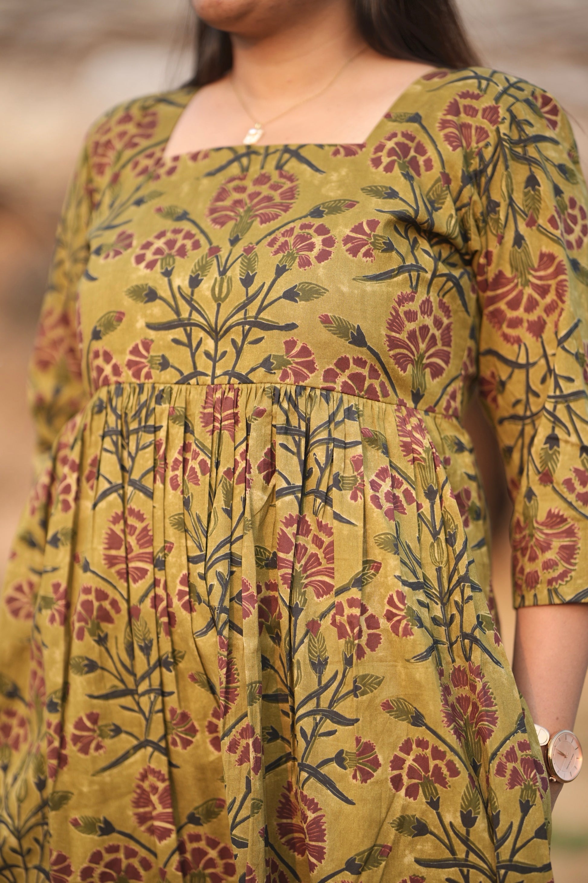 Ira Olive Top