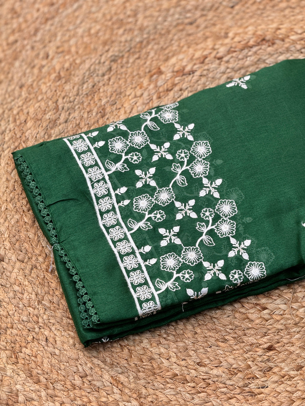 Thread work saree