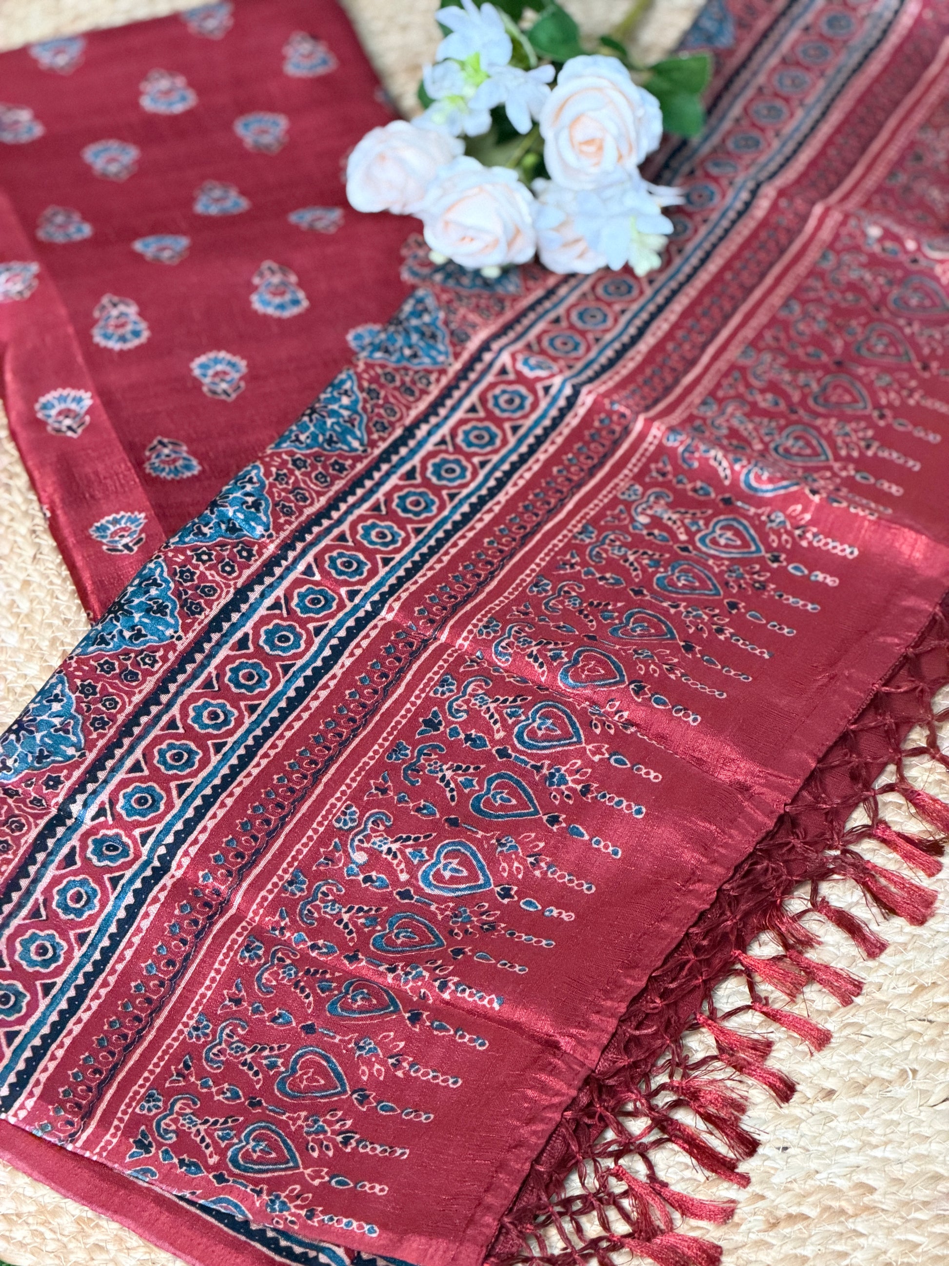 Semi Tussar Salwar Material