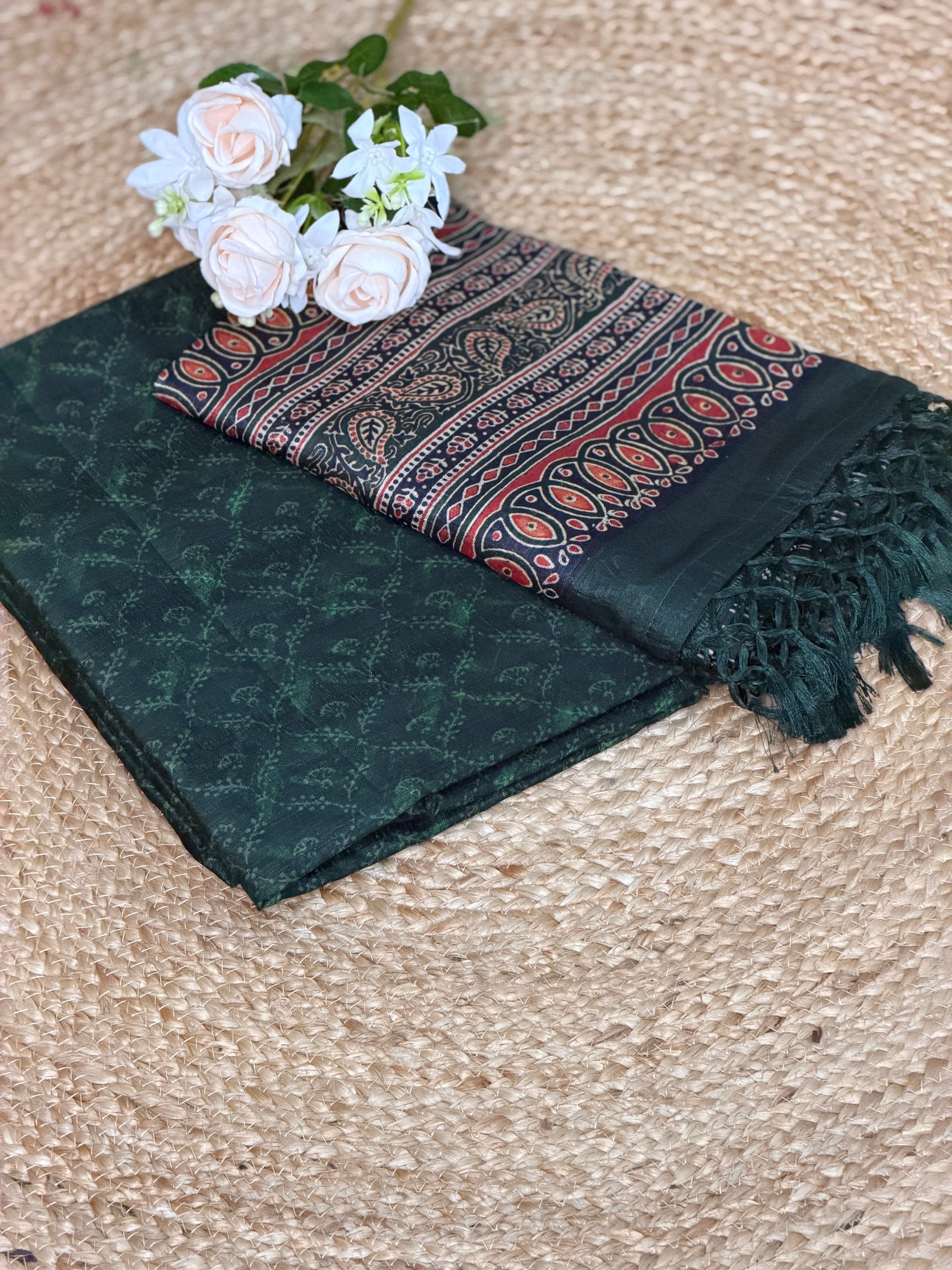Semi Tussar Salwar Material