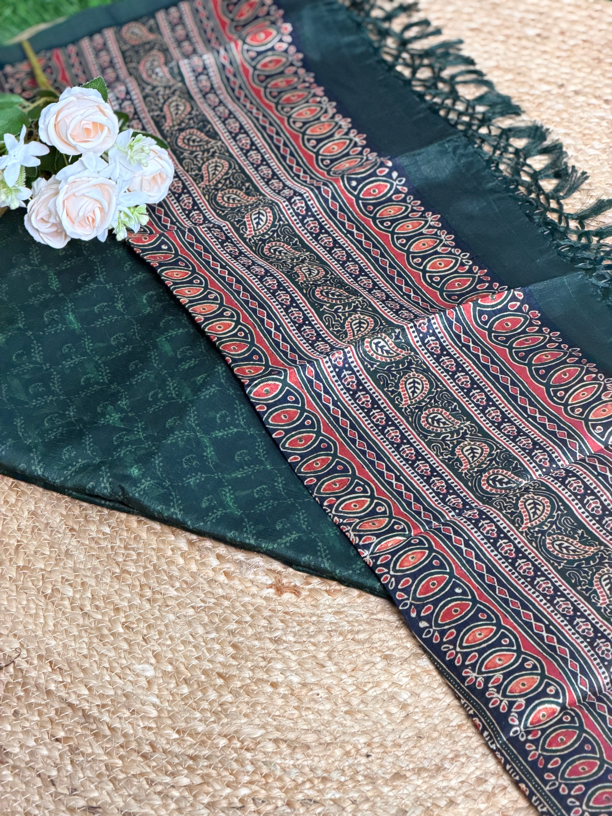 Semi Tussar Salwar Material