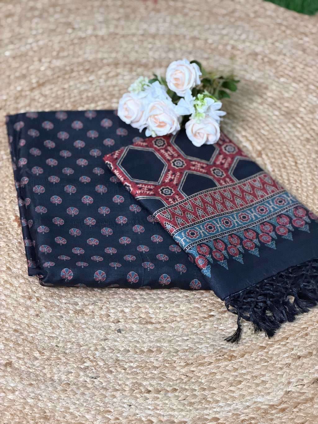 Semi Tussar Salwar Material