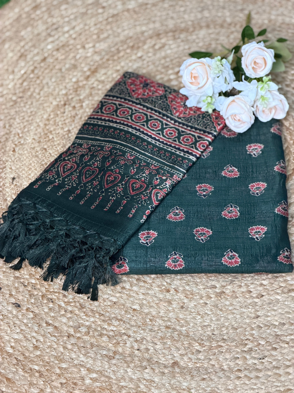 Semi Tussar Salwar Material