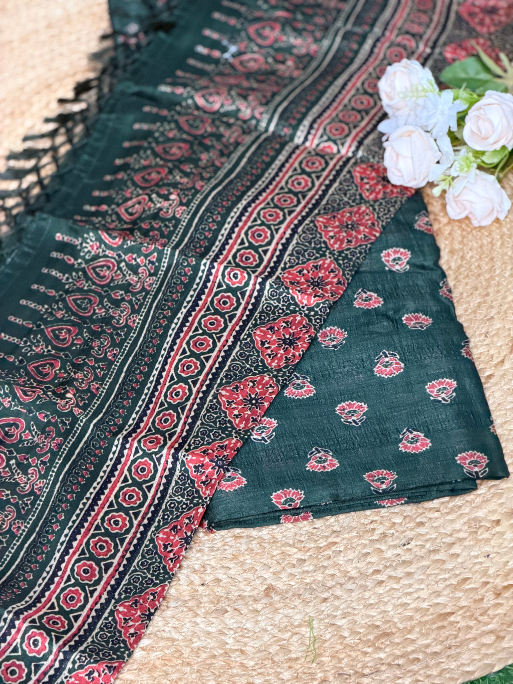 Semi Tussar Salwar Material