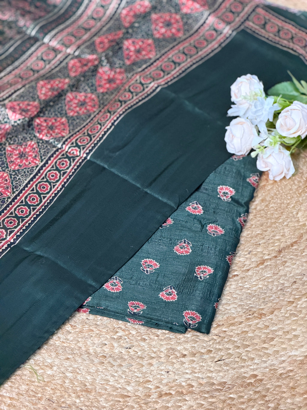 Semi Tussar Salwar Material