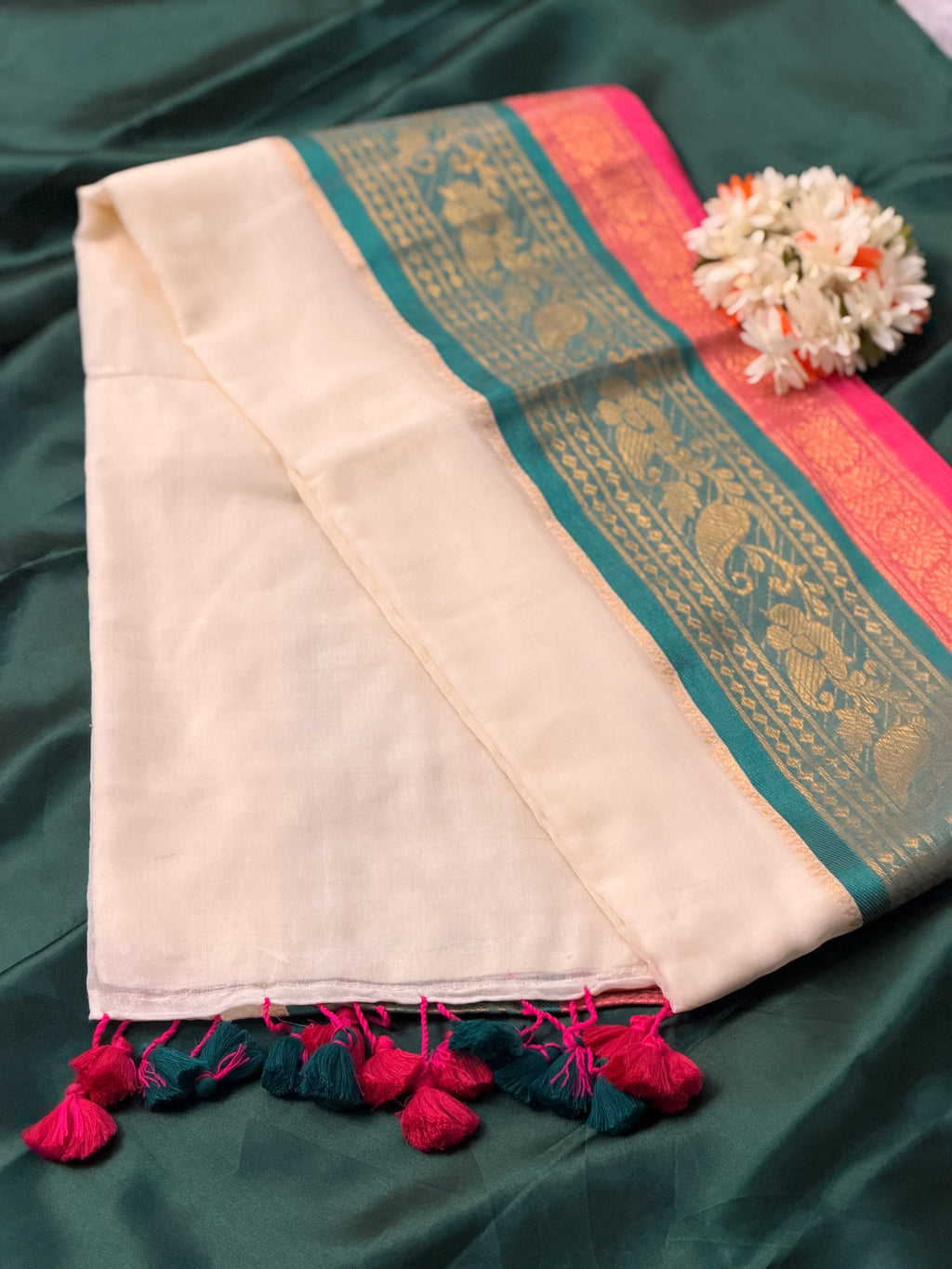 Soft Mulcotton Saree