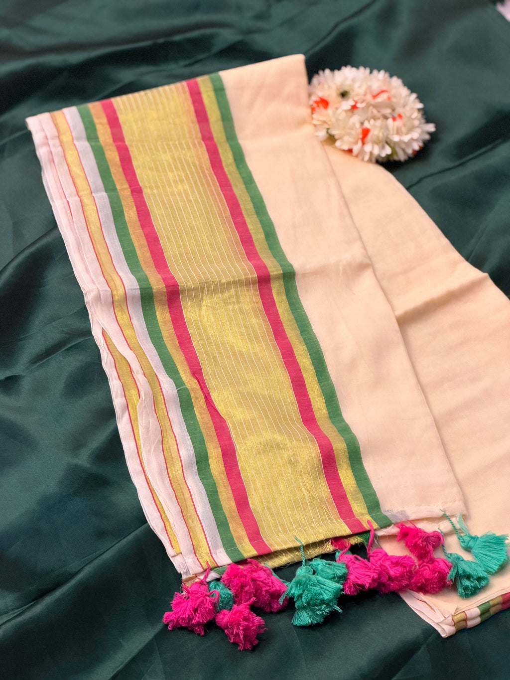 Soft Mulcotton Saree