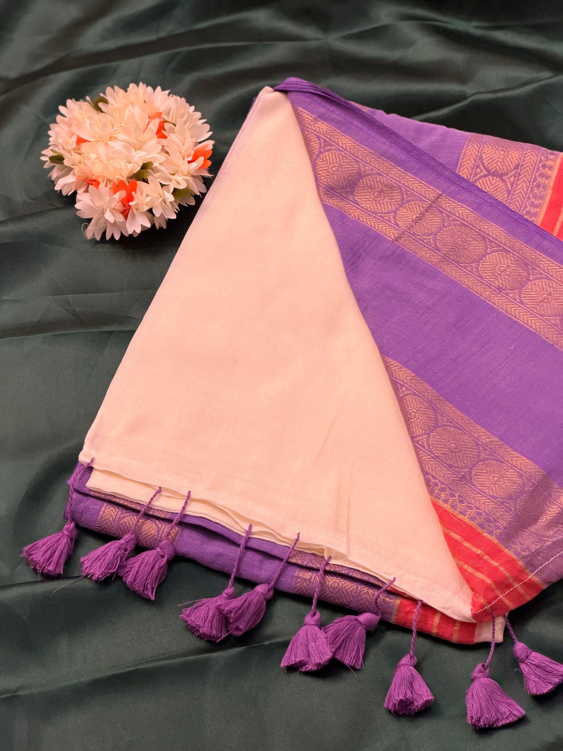 Soft Mulcotton Saree