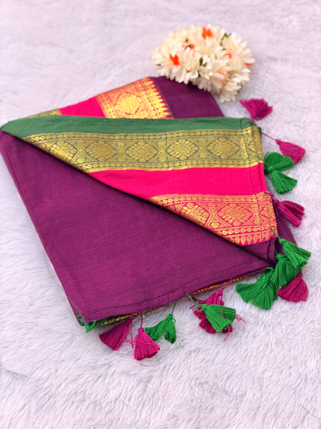 Soft Mulcotton saree