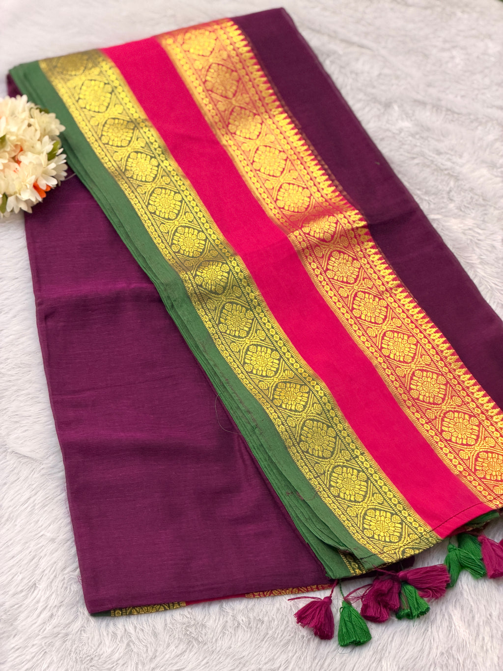 Soft Mulcotton saree