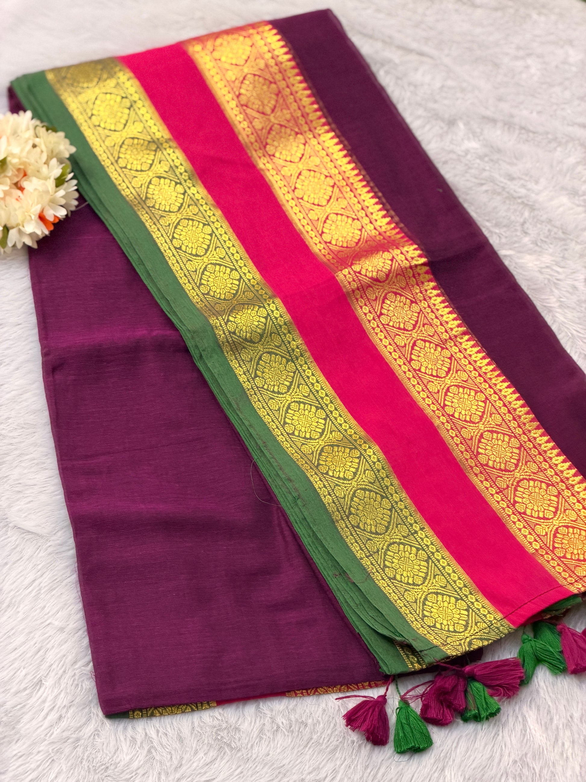 Soft Mulcotton saree