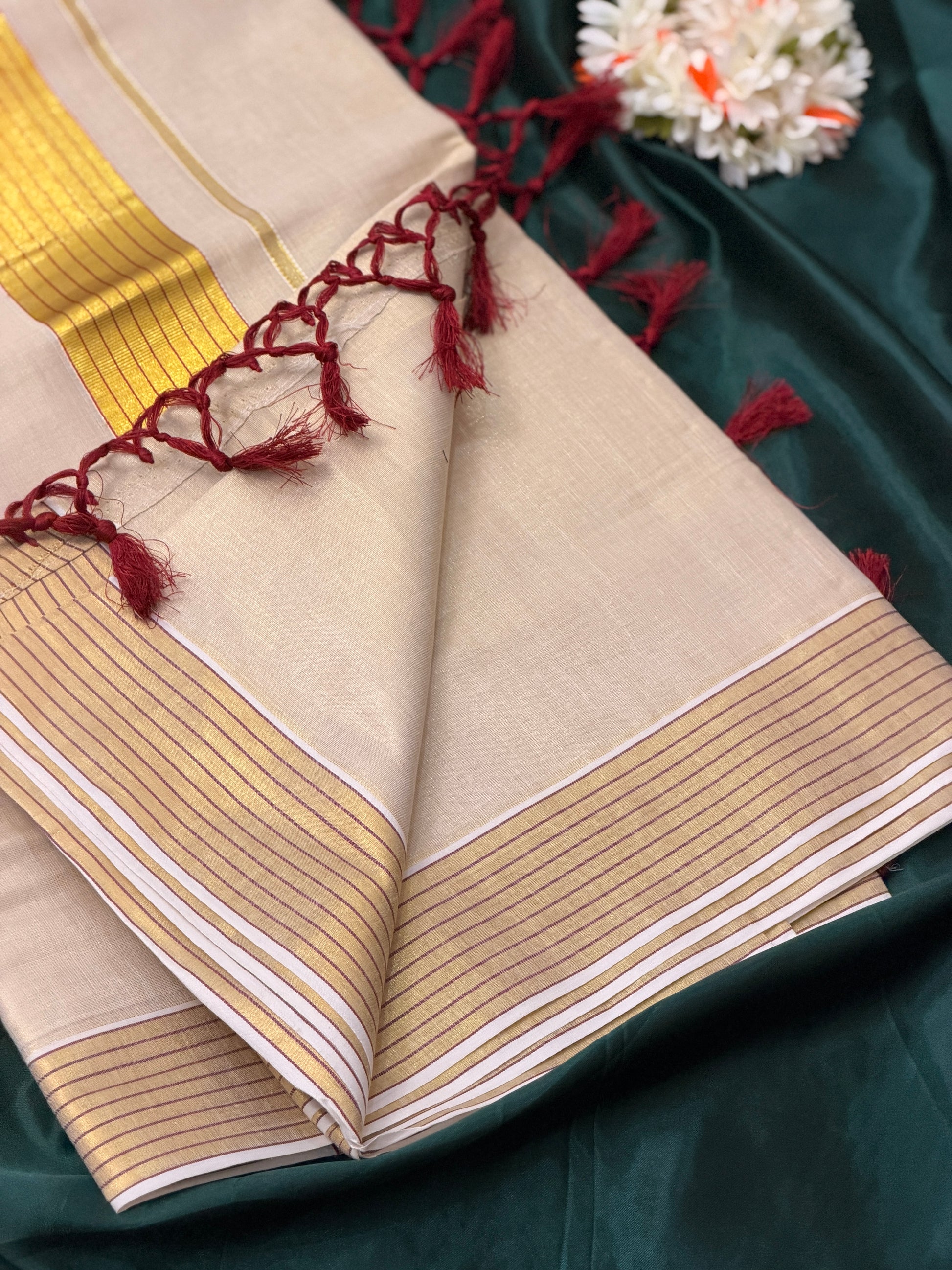 Traditional Kerala Set saree