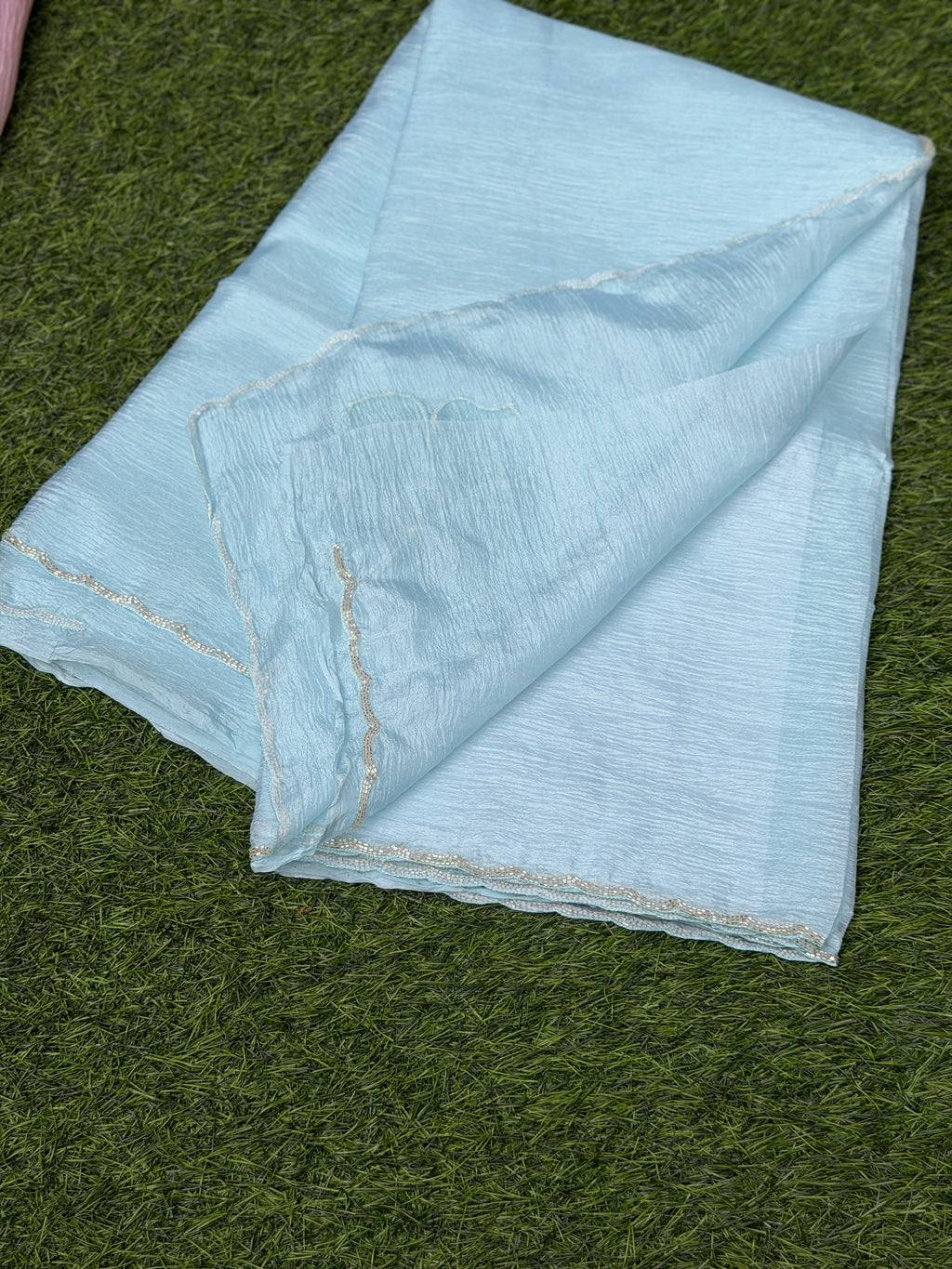 Organza with Stone Work