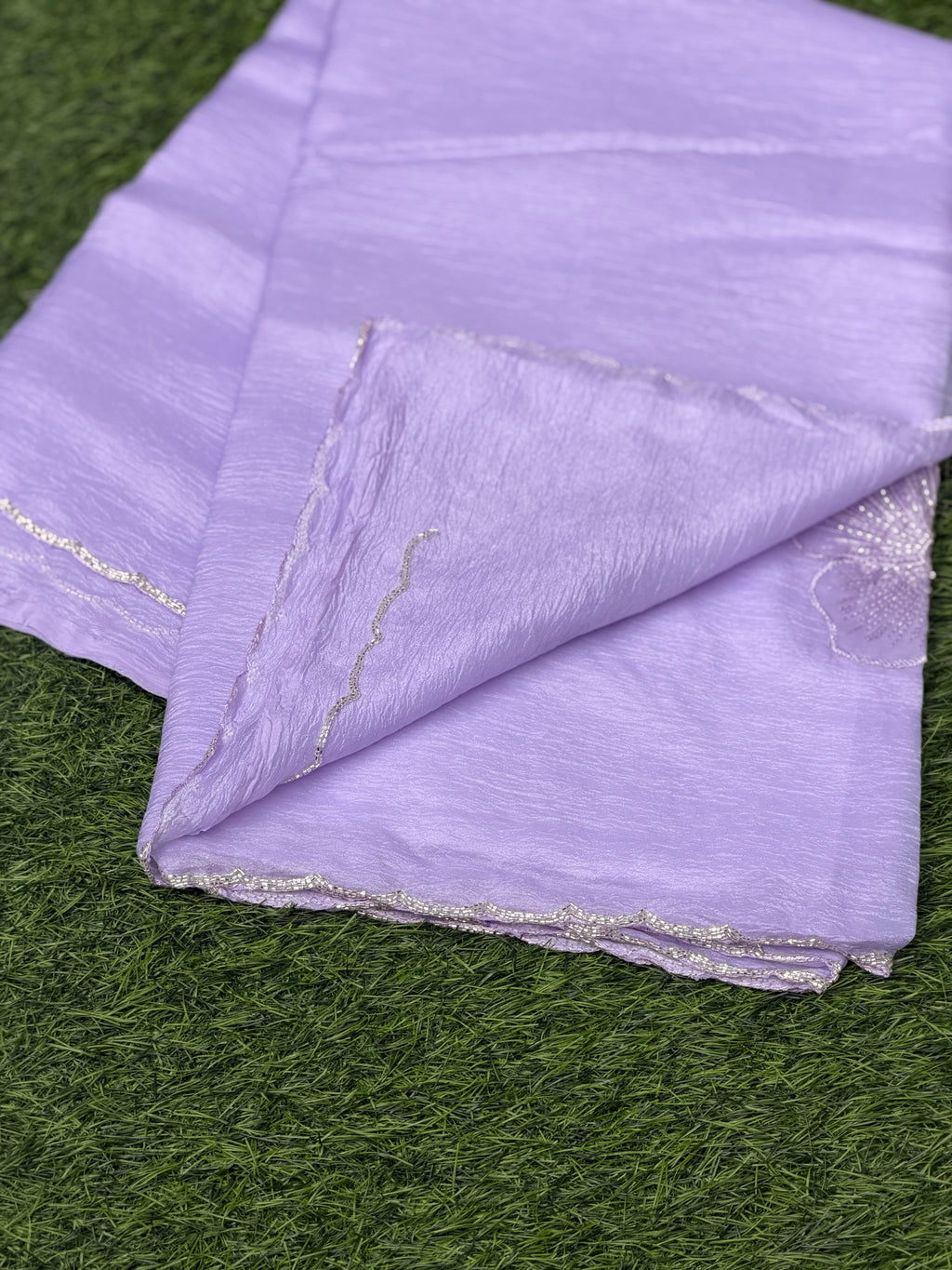 Organza with Stone Work