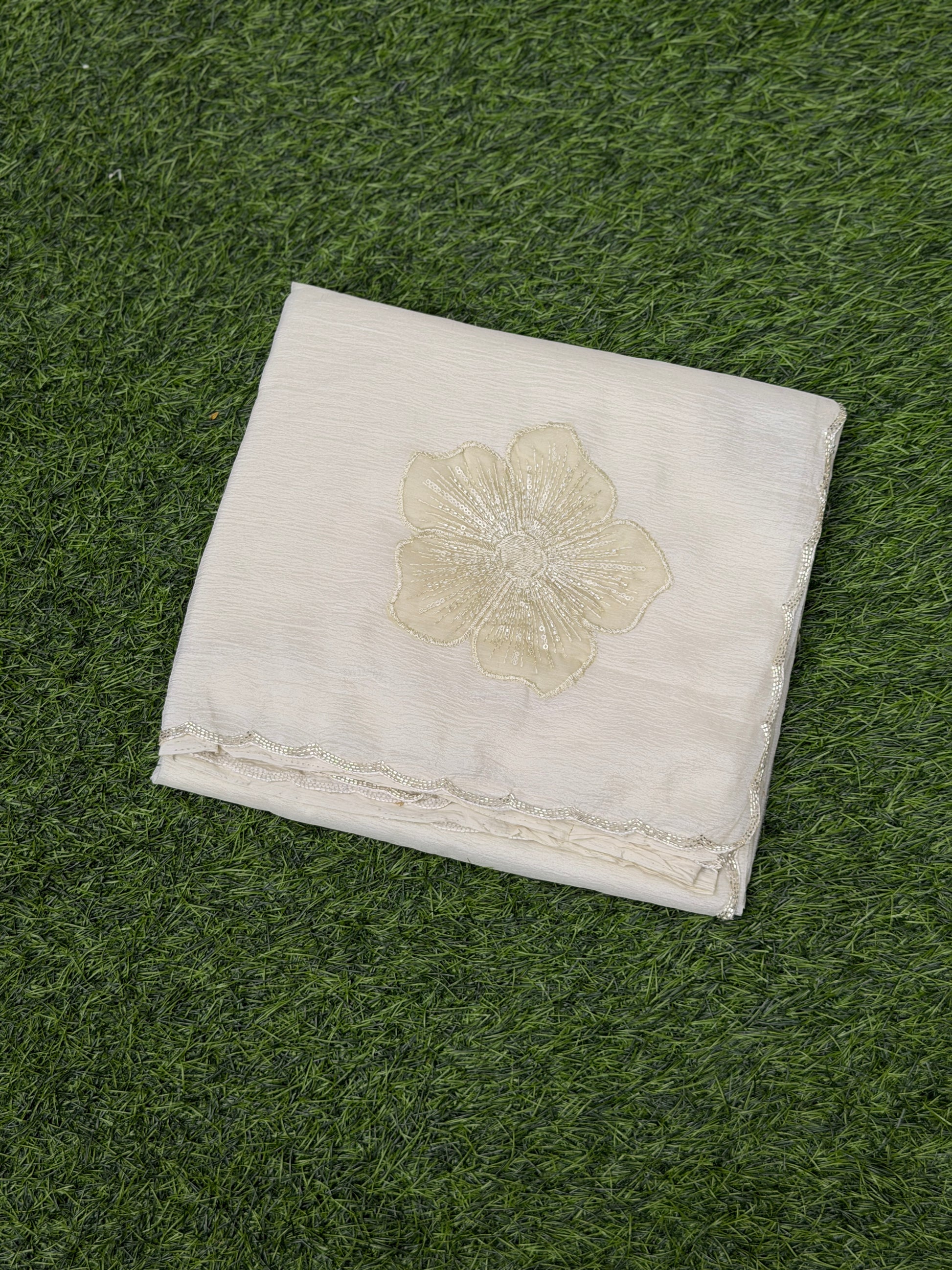 Organza with Stone Work