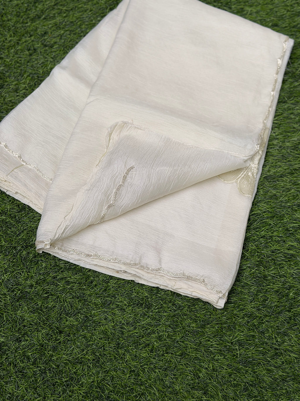 Organza with Stone Work