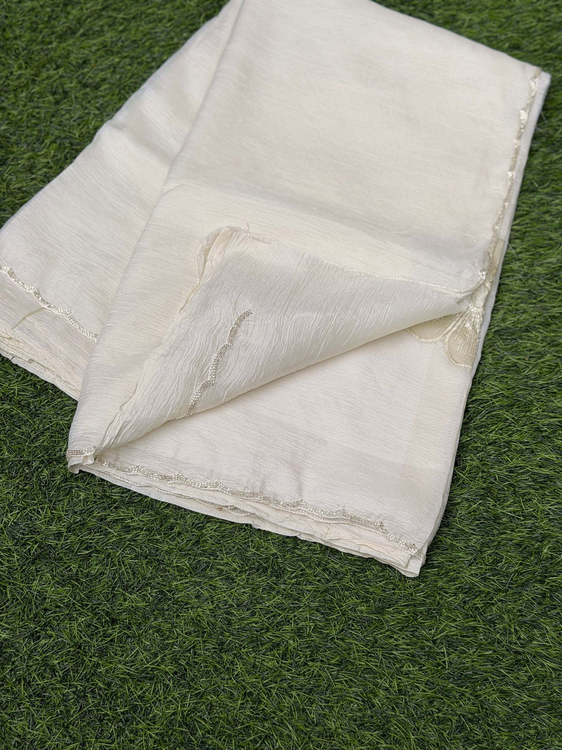 Organza with Stone Work