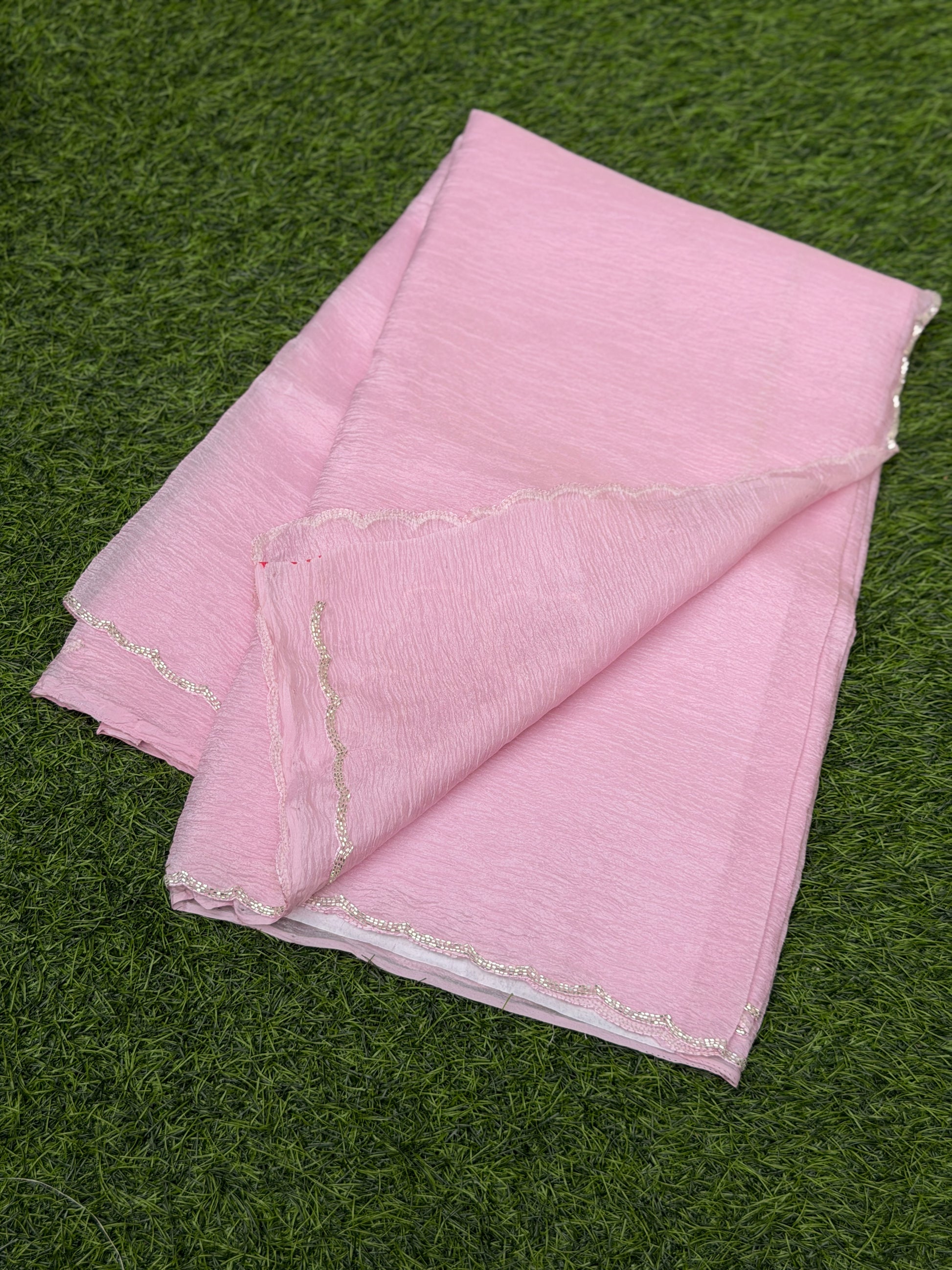 Organza with Stone Work