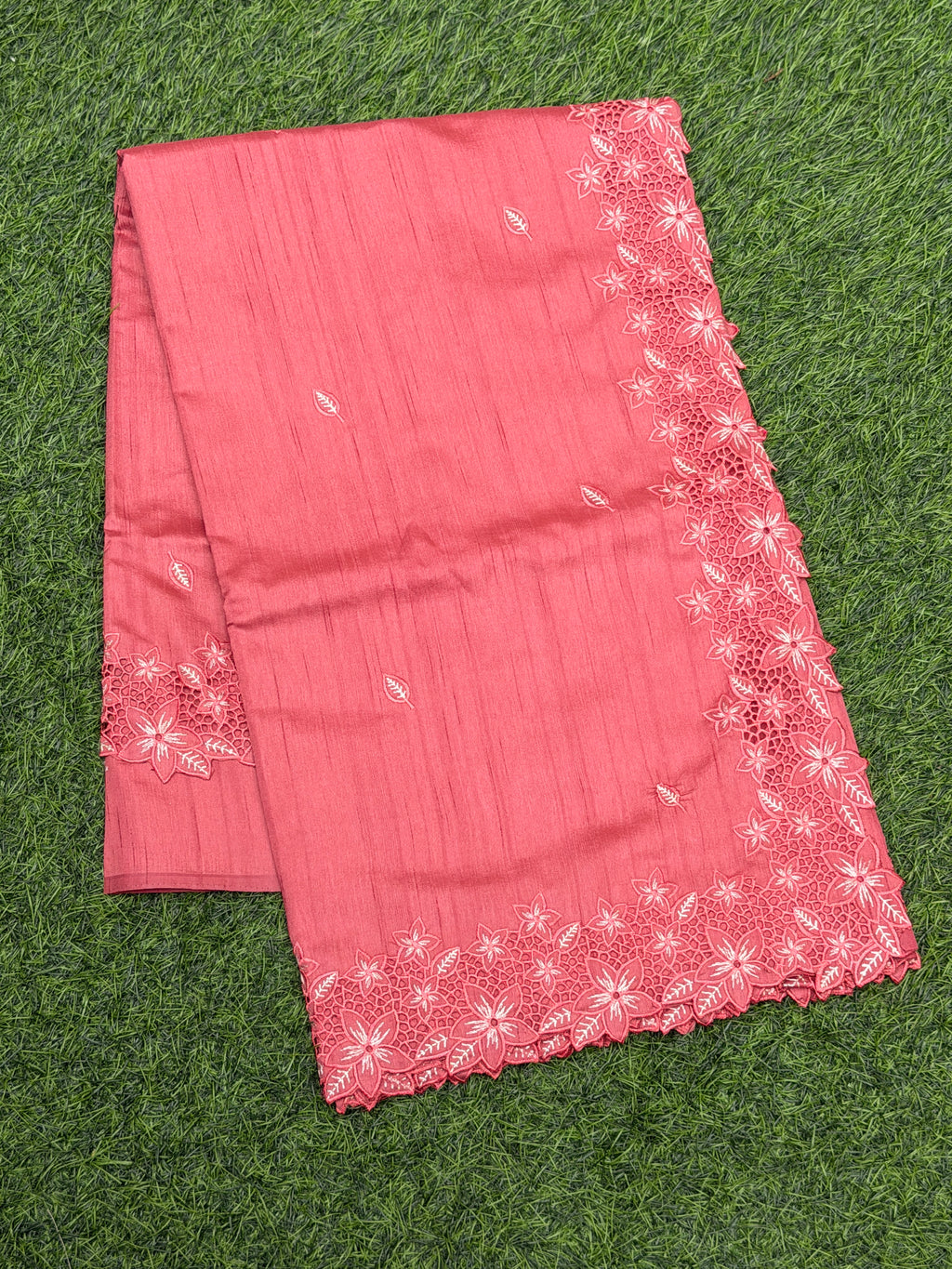 Cut Work Saree