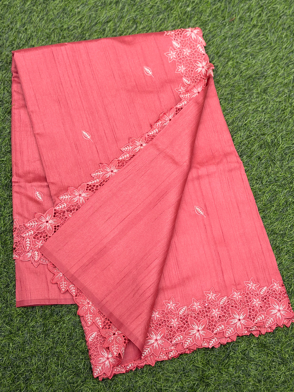 Cut Work Saree