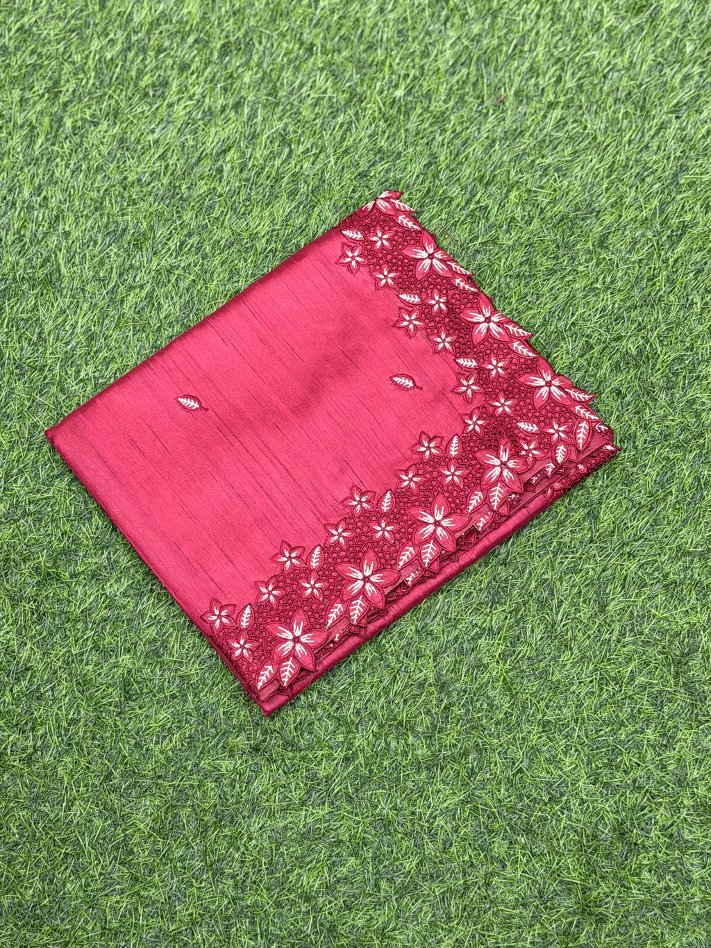 Cut Work Saree