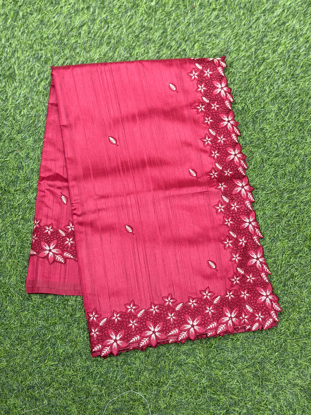 Cut Work Saree