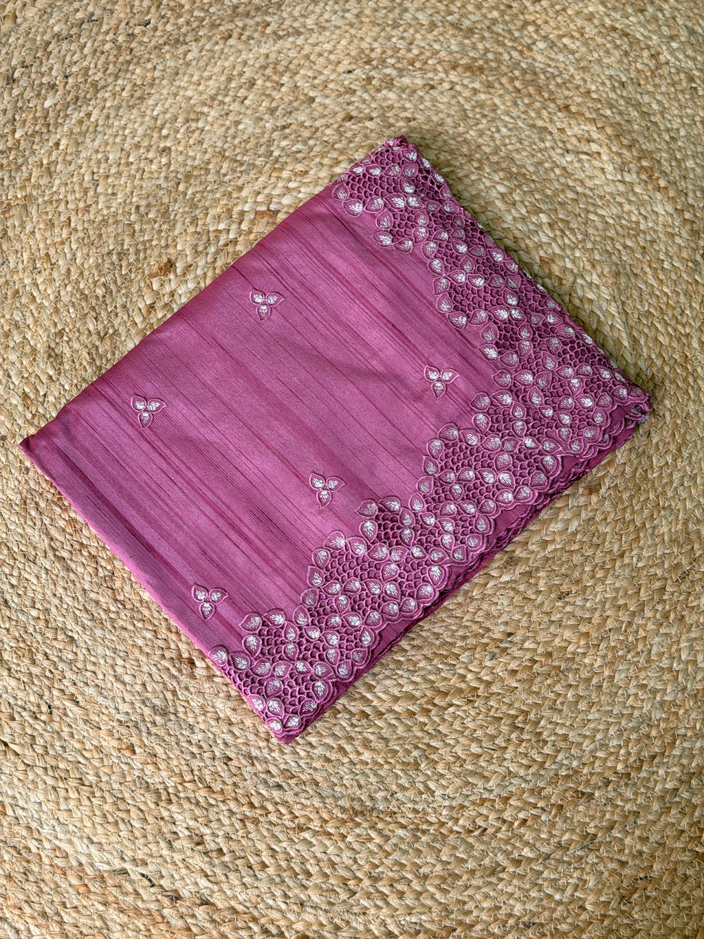 Cut Work Saree