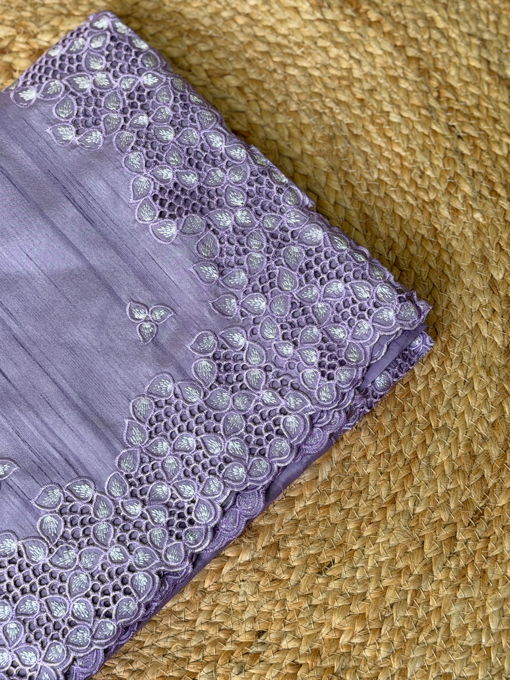 Cut Work Saree