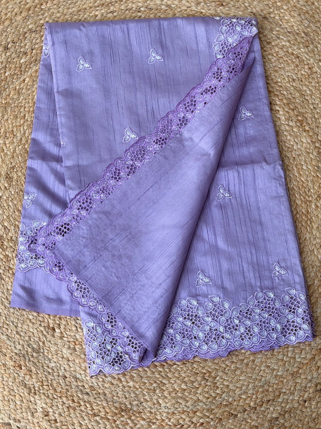 Cut Work Saree