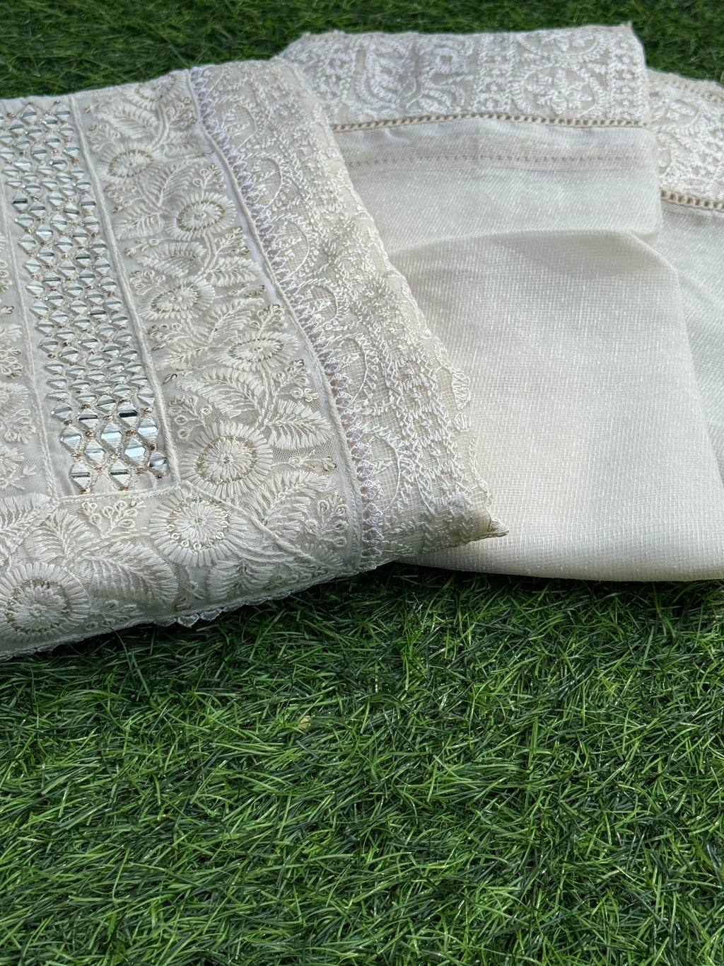 Net Kota Salwar Set (Unstiched)