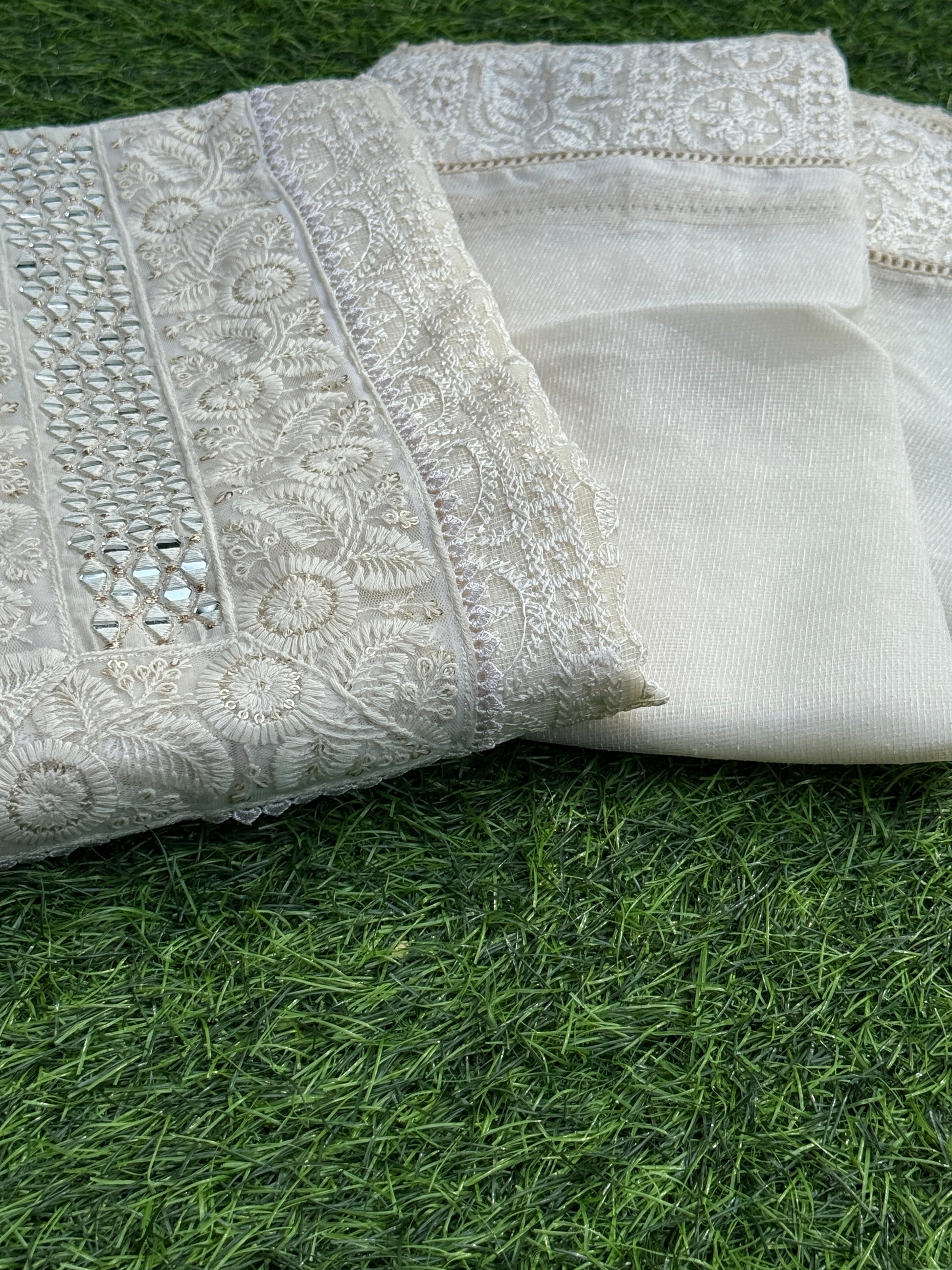 Net Kota Salwar Set (Unstiched)