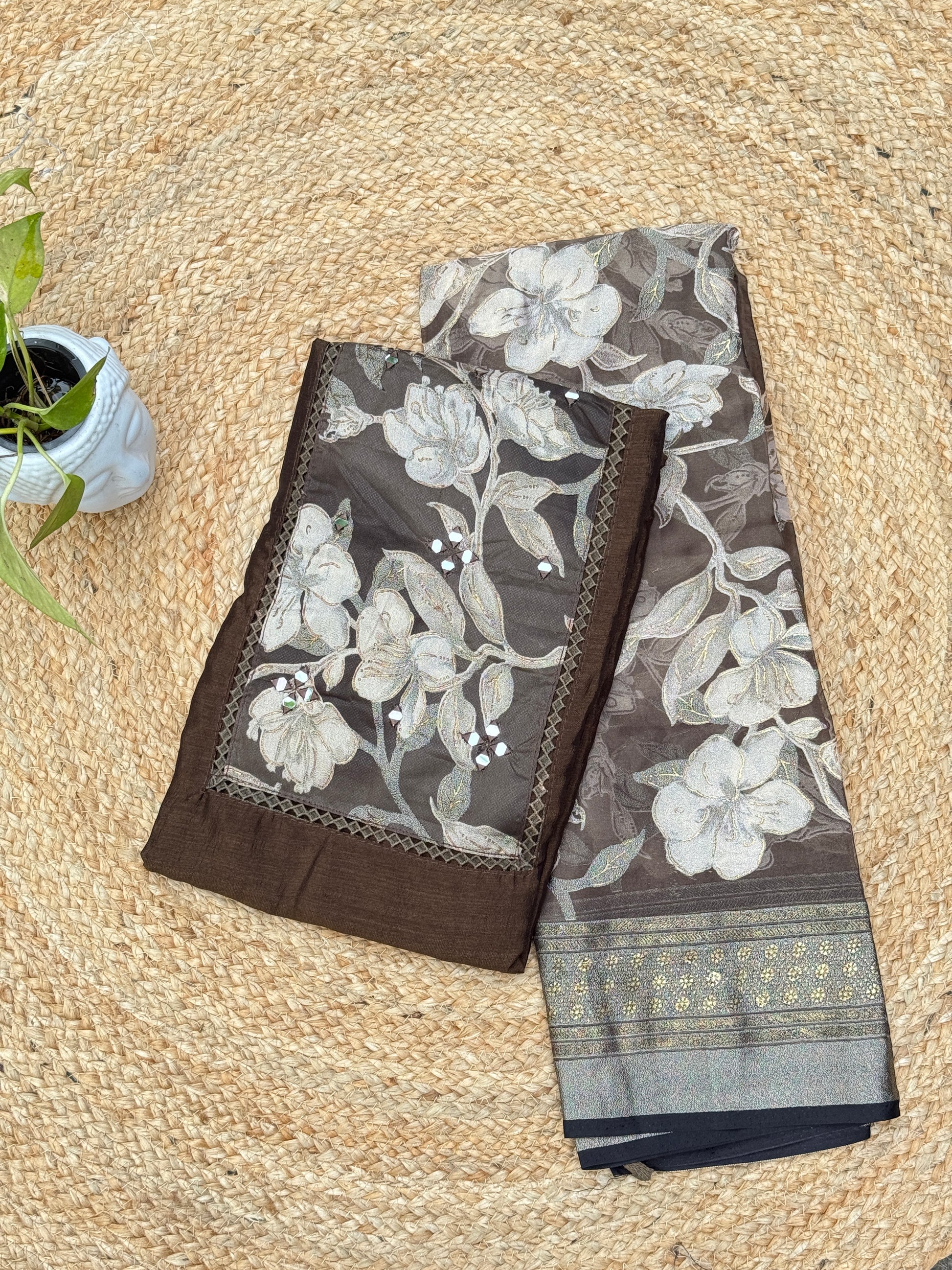 Floral Print Salwar Set