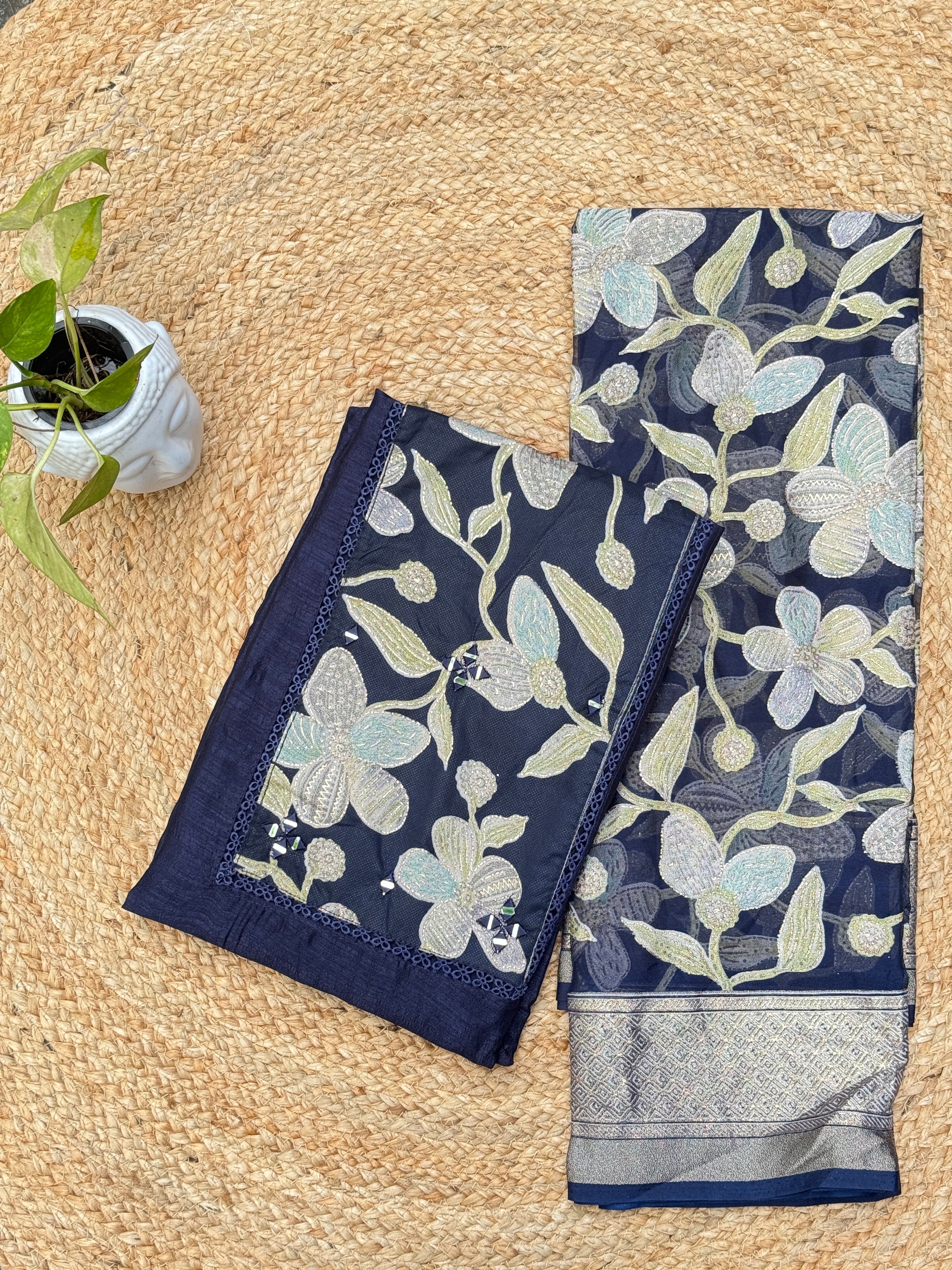 Floral Print Salwar Set