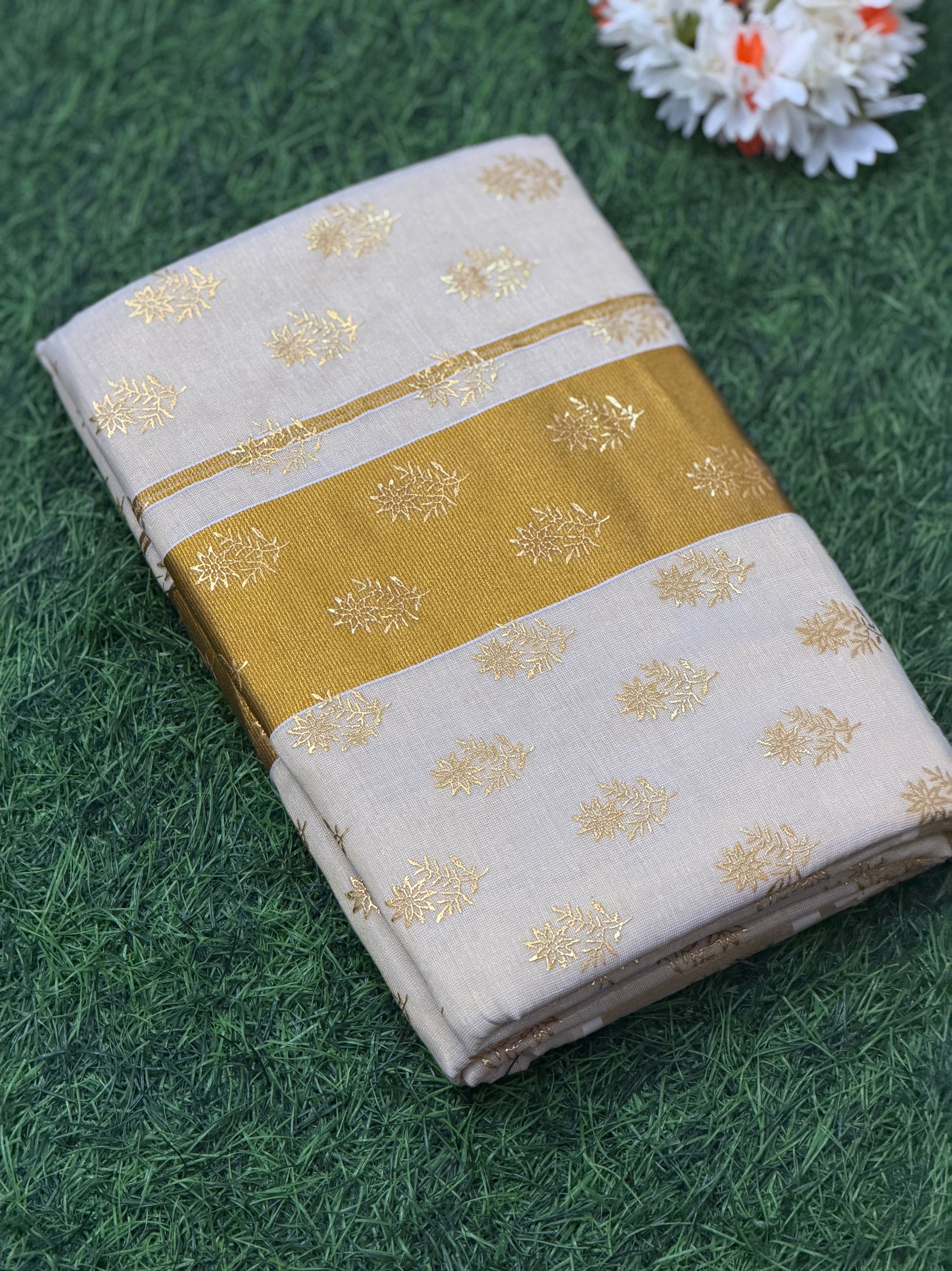 Traditional Kerala set saree