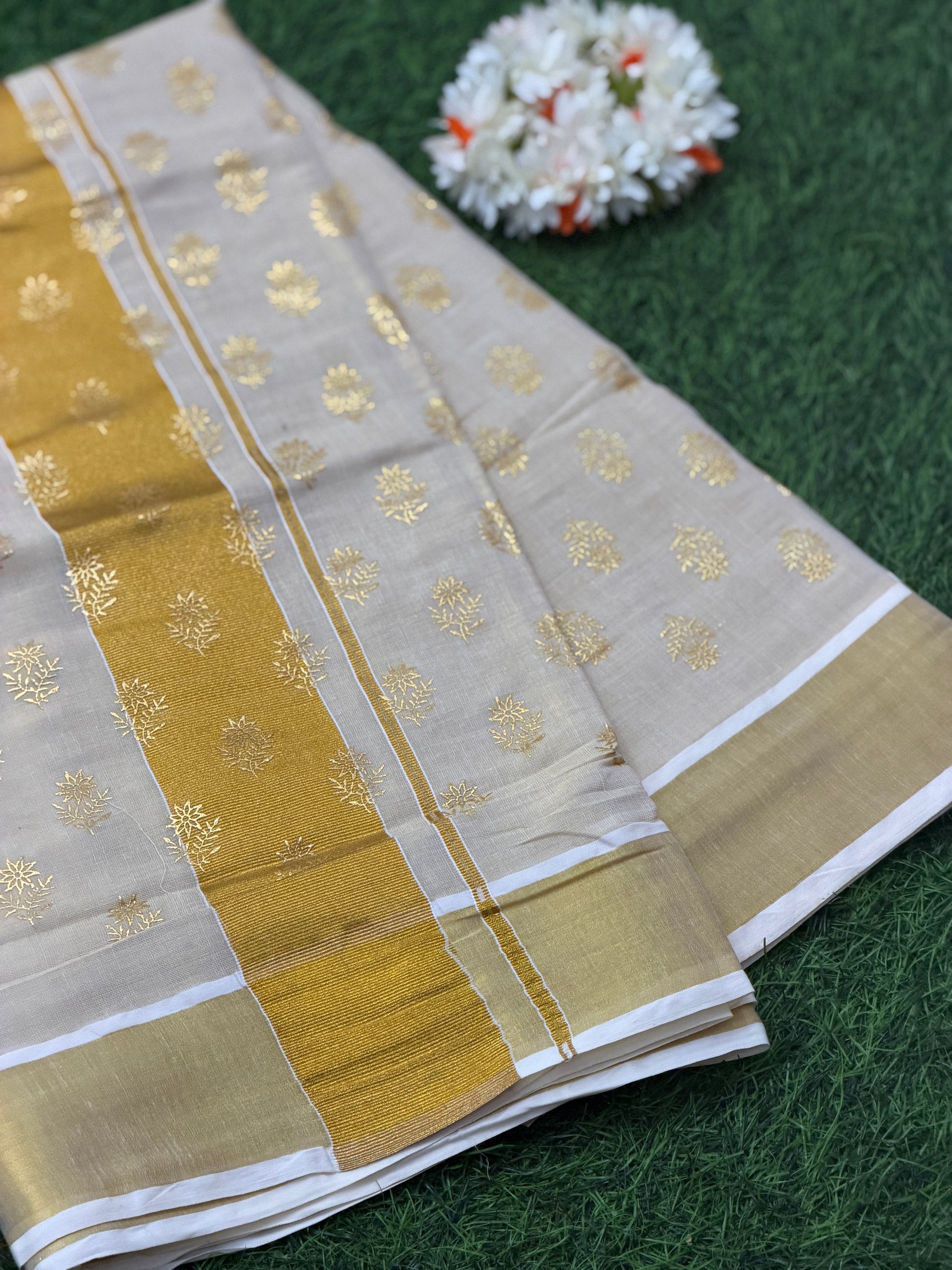 Traditional Kerala set saree