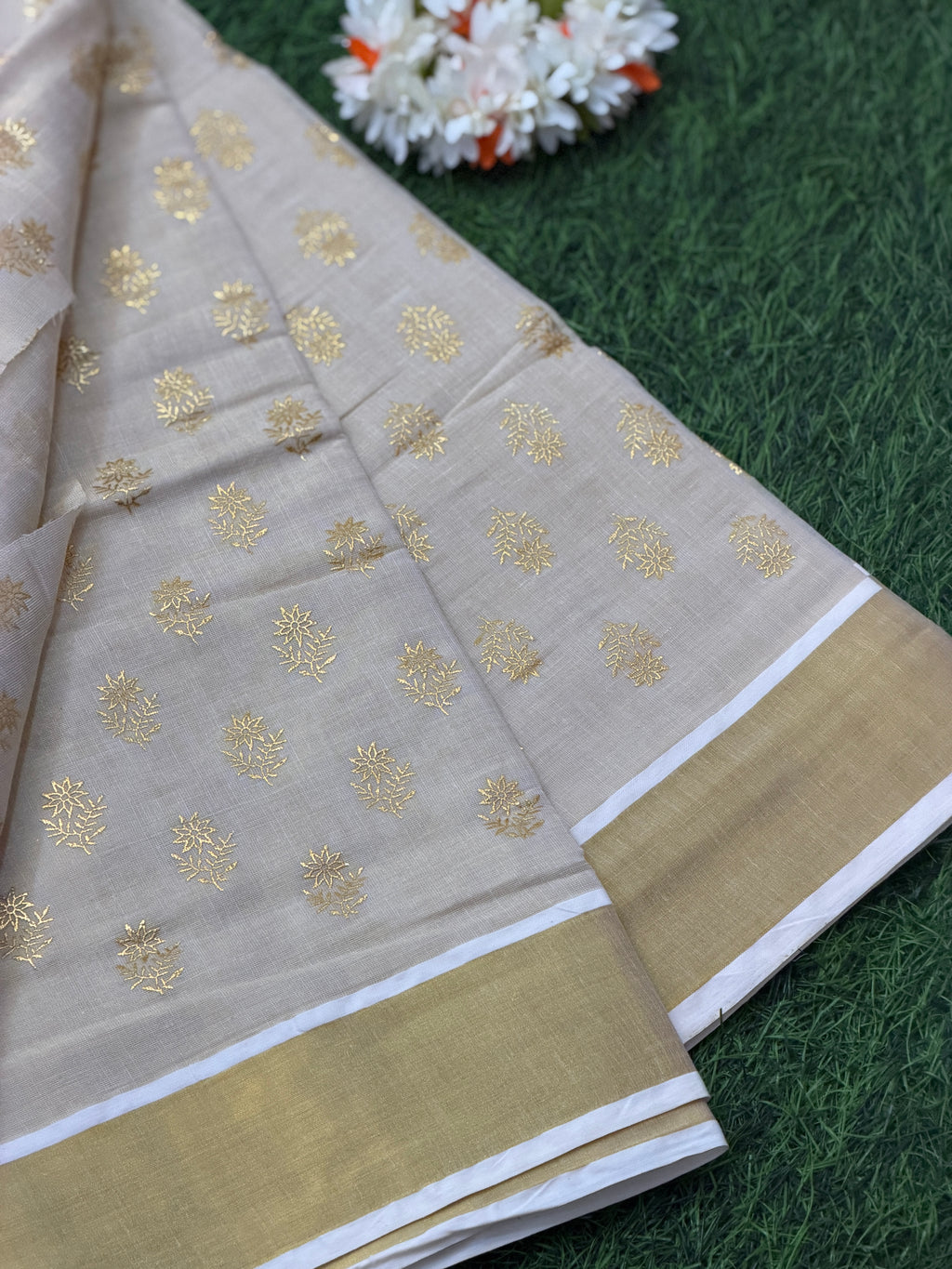 Traditional Kerala set saree