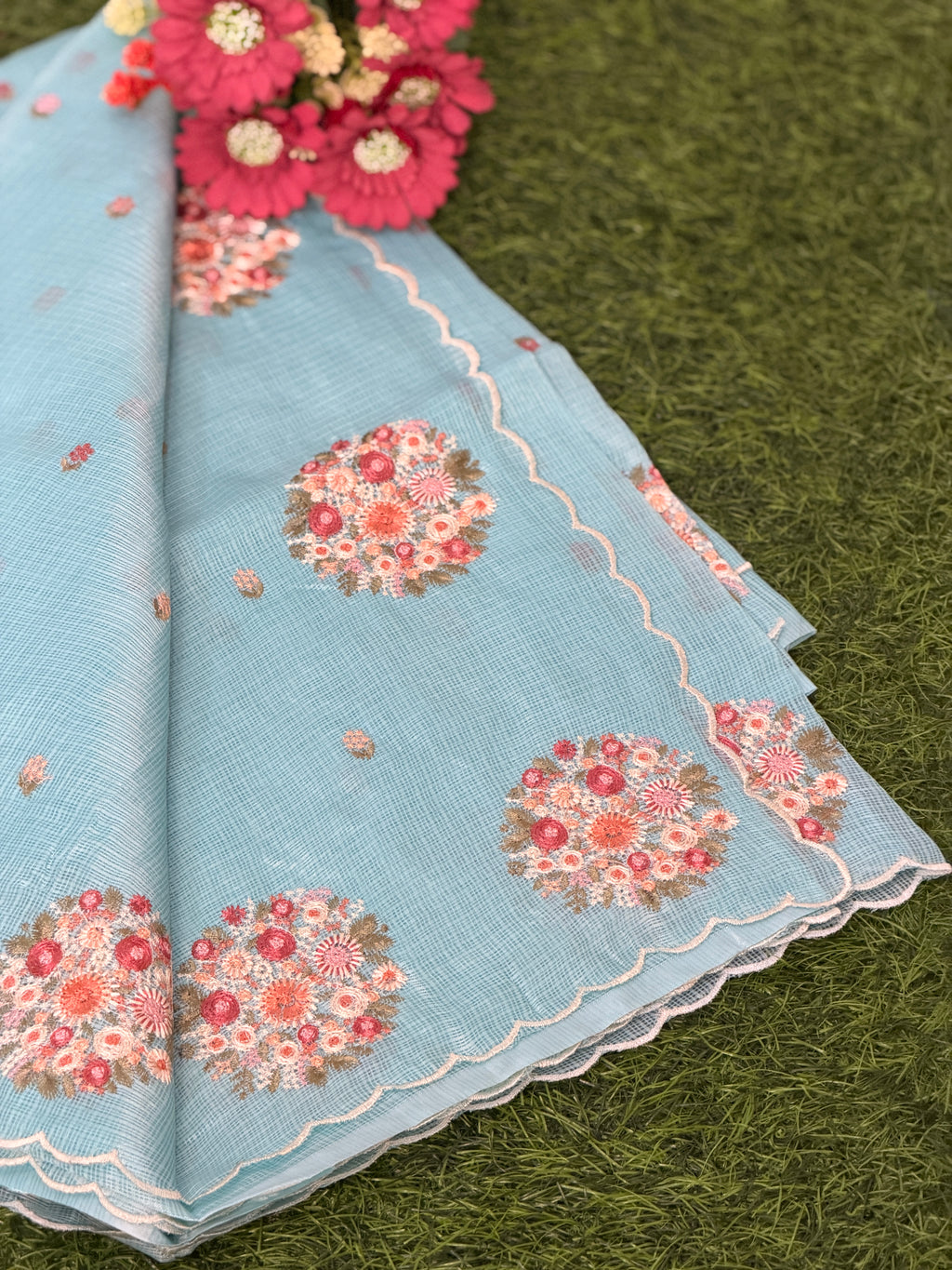 Royal Grace Net Cotta Saree